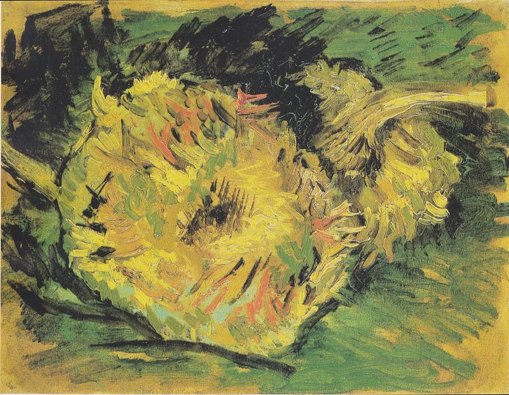  64-Vincent van Gogh-Due girasoli recisi - Van Gogh Museum, Amsterdam 